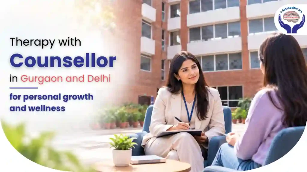 counsellor in Gurgaon and Delhi for personal growth and wellness